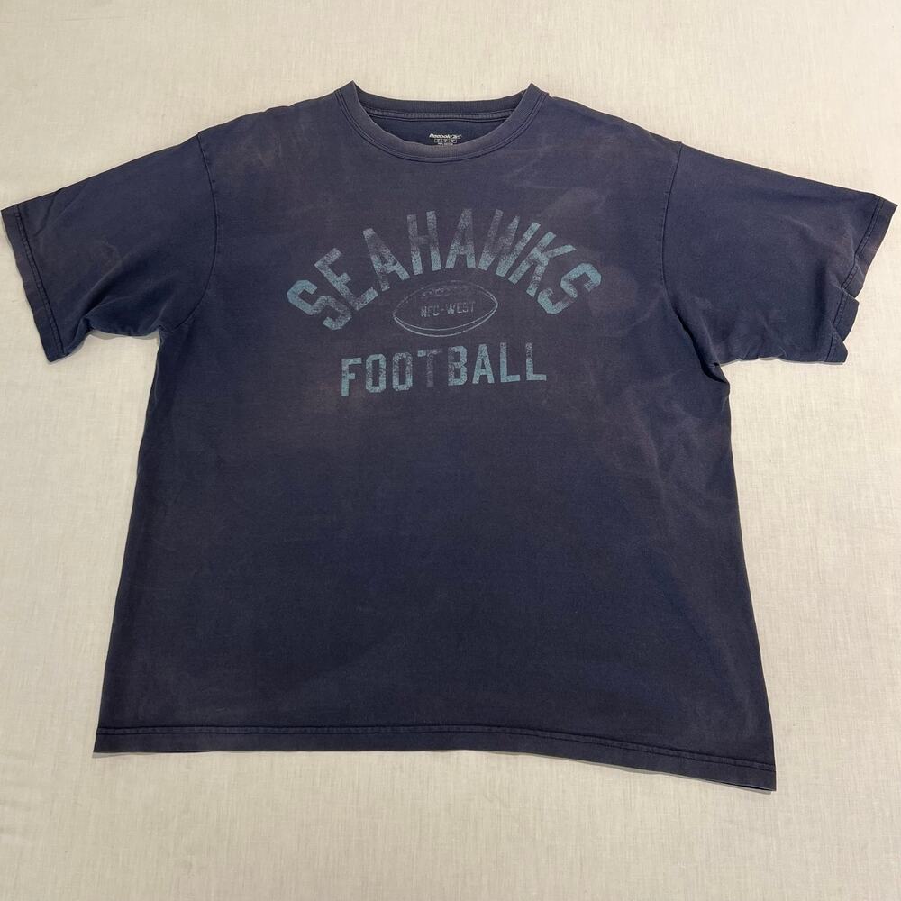 Vintage NFL Seattle Seahawks Reebok T Shirt Sz L